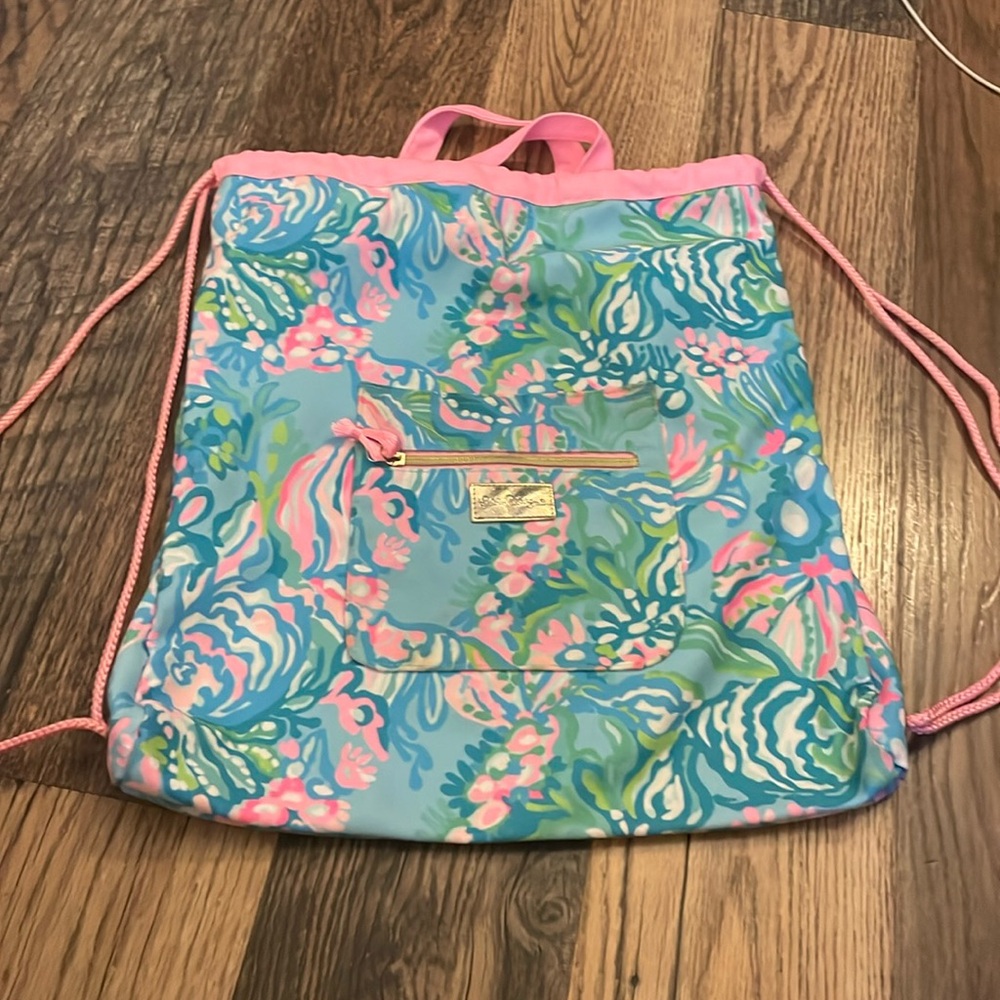 Lilly Pulitzer Draw String Bag